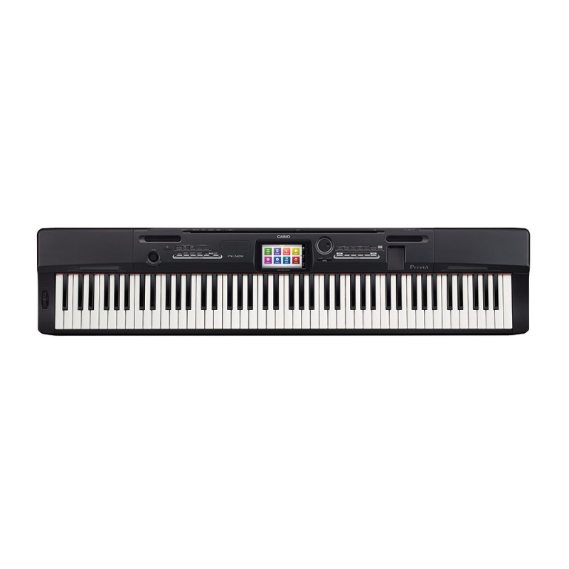CASIO PX 360 PIANOFORTE DIGITALE 88 TASTI IN EBANO E AVORIO SINTETICO