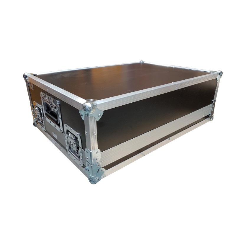 EXTREME QU 16 FLIGHT CASE PROFESSIONALE PER MIXER ALLEN & HEATH QU 16 ALLUMINIO E MULTISTRATO 9 MM CHIUSURA A FARFALLA