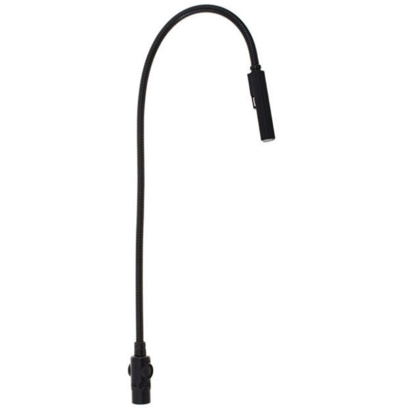 LITTLITE 18 X 4 LED GOOSENECK LAMP PER BEHRINGER X32 LAMPADA FLESSIBILE ATTACCO XLR D4F 4 PIN 45CM / 18"