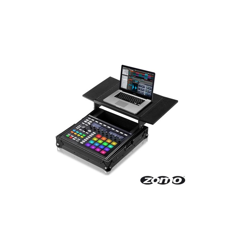 ZOMO MASCHINE PLUS NSE FLIGHTCASE PER NATIVE INSTRUMENTS MASCHINE + LAPTOP PC COLORE NERO
