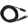 BEHRINGER MIC 2 USB INTERFACCIA AUDIO USB-XLR 5 METRI 44.1/48 KHZ PER MICROFONO MIC2USB PLUG & PLAY PC MAC DAW