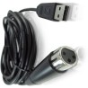 BEHRINGER MIC 2 USB INTERFACCIA AUDIO USB-XLR 5 METRI 44.1/48 KHZ PER MICROFONO MIC2USB PLUG & PLAY PC MAC DAW