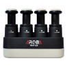 AROMA AHF-03BK ALLENATORE IMPUGNATURA GINNICO PER CHITARRA E FIATI COLORE NERO