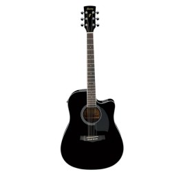 IBANEZ PF15ECE-BK CHITARRA ACUSTICA ELETTRIFICATA SPALLA MANCANTE COLORE NERO