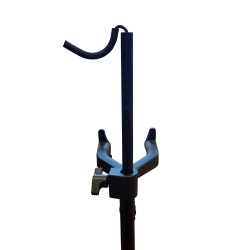 EXTREME VSALK SUPPORTO PROFESSIONALE PER VIOLINO MODELLO AUTOLOOK IN FERRO CON SUPPORTO ARCHETTO COLORE NERO