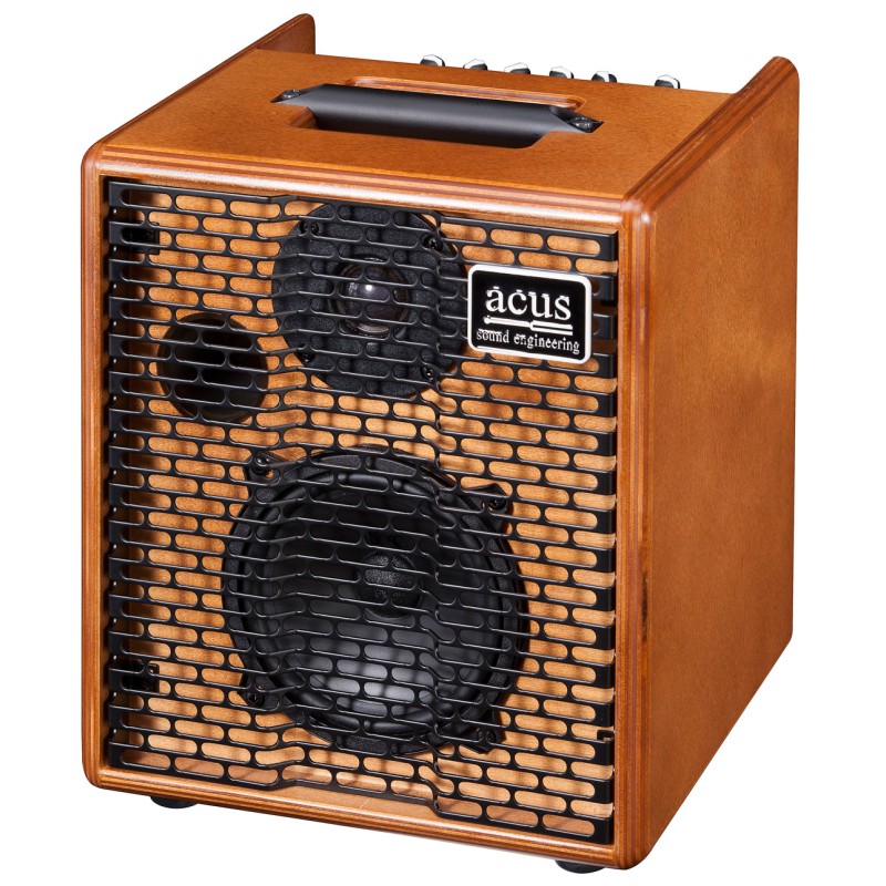 ACUS SOUND ONE FORSTRINGS 5T AMPLIFICATORE PER CHITARRA ACUSTICA BIAMPLIFICATO 5" + TWEETER 50 WATT 2 INPUT LINE + MICROFONO
