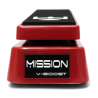 MISSION ENGINEERING VB-RD EFFETTO BOOSTER VARIABILE A PEDALE PER CHITARRA ELETTRICA COLORE ROSSO