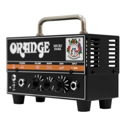 ORANGE MT20 MICRO DARK MINI HEAD AMPLIFICATORE COMPATTO PER CHITARRA 20W + PREAMPLIFICATORE VALVOLARE COLORE NERO