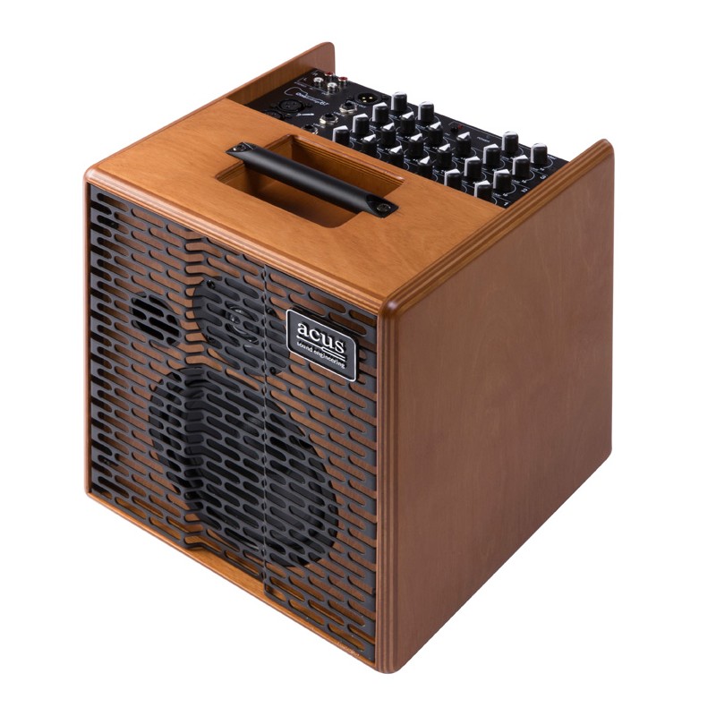 ACUS SOUND ONE FORSTRINGS 6T AMPLIFICATORE PER CHITARRA ACUSTICA BIAMPLIFICATO 6" + TWEETER 130 WATT 2 MICROFONICI + 1 LINEA