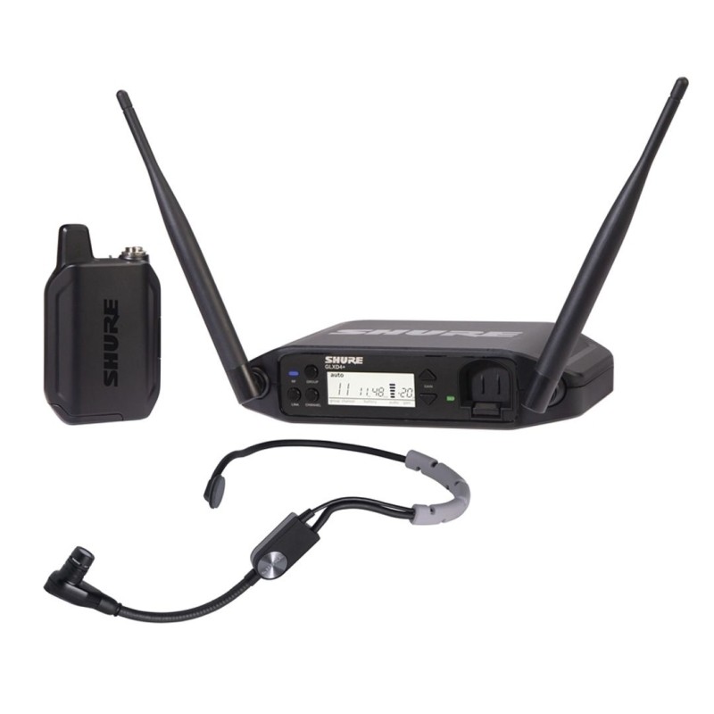 SHURE GLXD14+/SM35 BODYPACK MICROFONO ARCHETTO SERIE GLXD