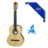 HORA CHITARRA CLASSICA 4/4 SM10 CRISTAL MADE IN EUROPE TOP ABETE MASSELLO SELEZIONATO FONDO-FASCE MOGANO MASSELLO ROSETTA INTARS