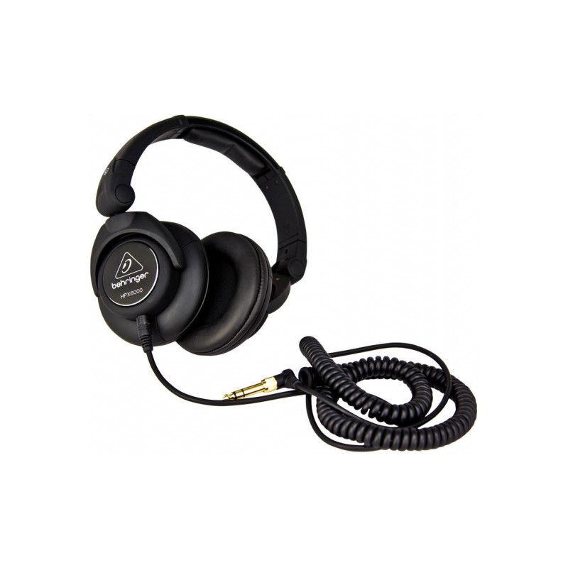 BEHRINGER HPX6000 CUFFIA STEREO DJ 24 OHM 98 DB CUFFIE PAD GIREVOLI