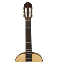 HORA CHITARRA CLASSICA 4/4 SM45 MADE IN EUROPE TOP CEDRO MASSELLO FONDO-FASCE PALISSANDRO ROSETTA INTARSIATA SPALLA MANCANTE MAN