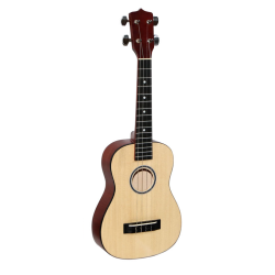 UKULELE STANDARD TENORE MADE IN EUROPE TAVOLA ABETE ROSSO TOP IN MASSELLO TASTIERA IN PALISSANDRO