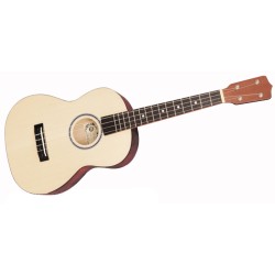 UKULELE STANDARD BARITONO MADE IN EUROPE TAVOLA ABETE ROSSO TOP IN MASSELLO TASTIERA IN PALISSANDRO