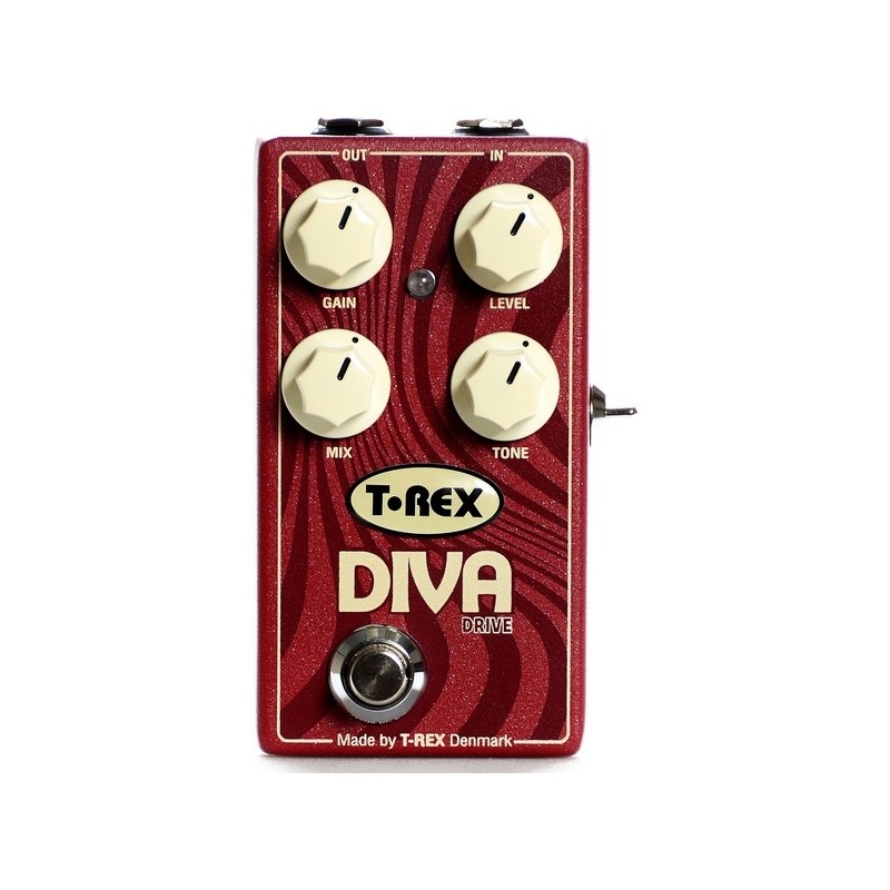 T-REX DIVA DRIVE EFFETTO OVERDRIVE A PEDALE PER CHITARRA