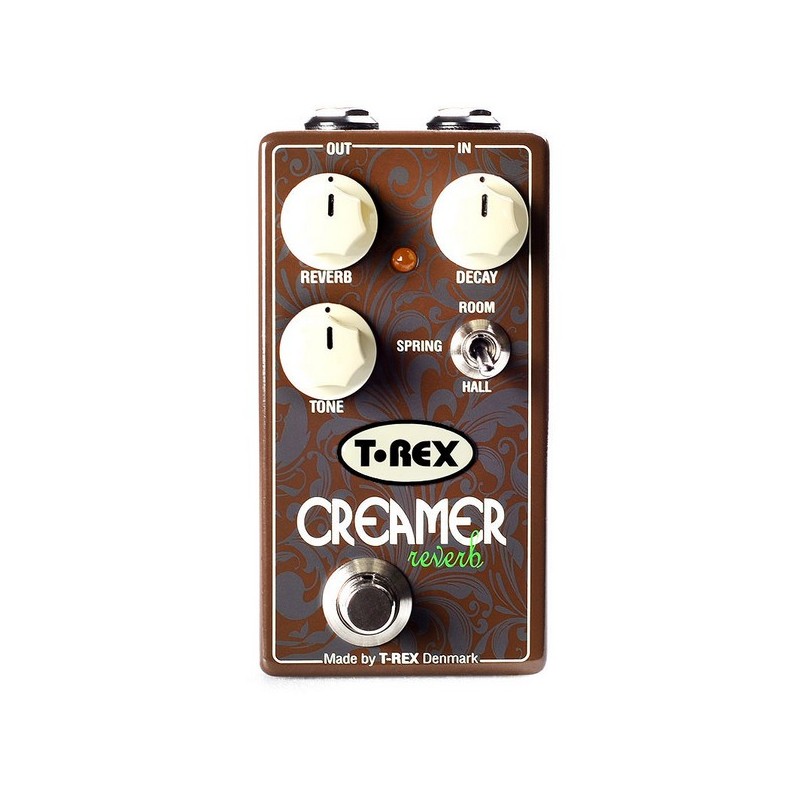 T-REX CREAMER EFFETTO RIVERBERO ANALOGICO A PEDALE PER CHITARRA