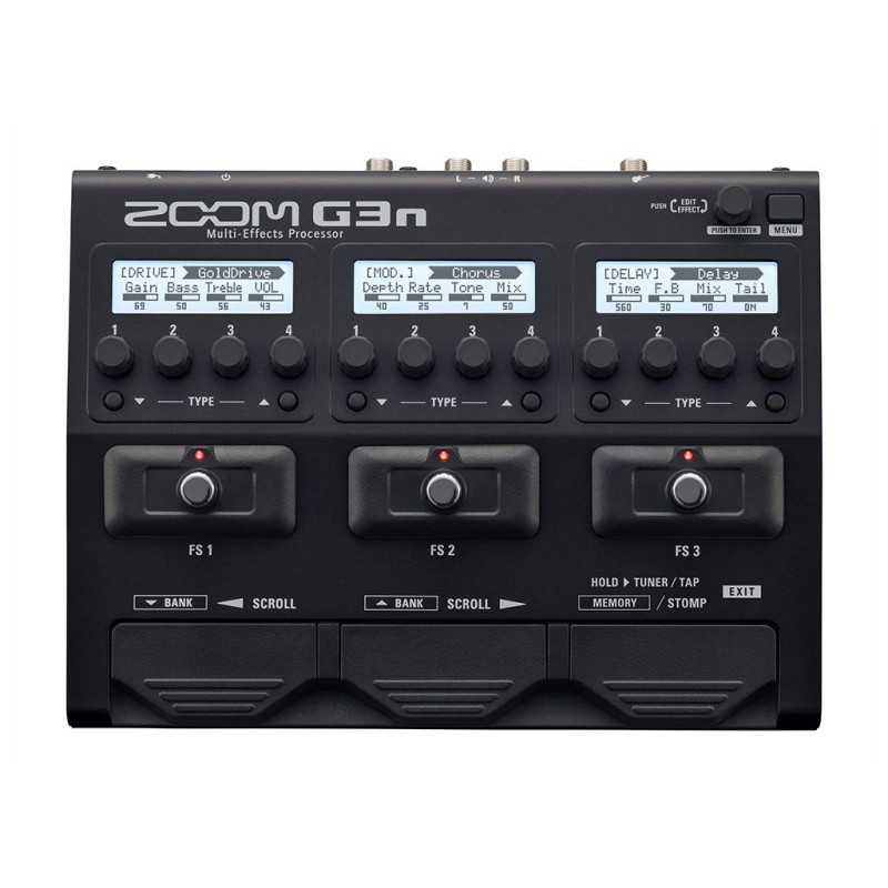 ZOOM G3N PEDALIERA MULTI EFFETTO E SIMULATORE CABINET E AMPLIFICATORI PER CHITARRA