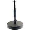 KONIG & MEYER 23325 SUPPORTO DA TAVOLO PER MICROFONO PROFESSIONALE DI COLORE NERO