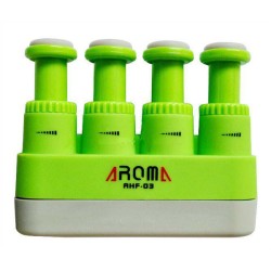 AROMA AHF-03GN ALLENATORE IMPUGNATURA GINNICO PER CHITARRA E FIATI COLORE VERDE