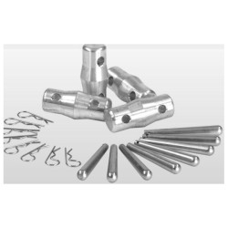 PRO TRUSS  SQ30 3 MT. TRALICCIO QUADRO 30x30 CONNESSIONI QUICK-LOCK CON CONICHE