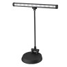 F-ZONE FL-9035 LAMPADA DA TAVOLO O PIANOFORTE A LED 10 LED A BATTERIE O ALIMENTATORE INCLUSO COLORE NERO