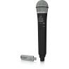 BEHRINGER ULM300-USB ULTRALINK RADIOMICROFONO GELATO PALMARE A MANO 2.4 GHZ + PRATICO RICEVITORE USB X MIXER XENYX Q/QX/CASSE WI