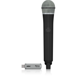 BEHRINGER ULM300-USB ULTRALINK RADIOMICROFONO GELATO PALMARE A MANO 2.4 GHZ + PRATICO RICEVITORE USB X MIXER XENYX Q/QX/CASSE WI