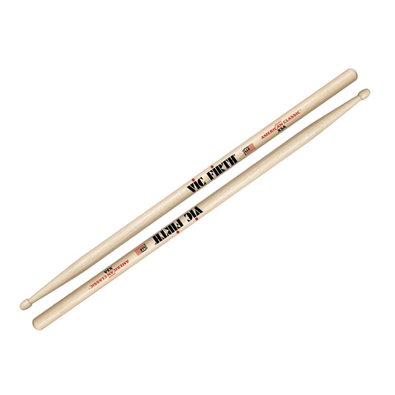 VIC FIRTH X5A BACCHETTE PER BATTERIA PUNTA IN LEGNO MODELLO AMERICAN CLASSIC