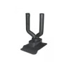 EXTREME GS2-WALL SUPPORTO AD INCASSO DA MURO PER CHITARRA BASSO E UKULELE IN METALLO COLORE NERO