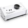 PALMER MONICON WHITE CONTROLLO VOLUME PASSIVO MONITOR BIANCO 2 XLR IN 2 XLR OUT IN LEGNO E METALLO