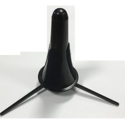 EXTREME CFS-44 STAND PROFESSIONALE IN METALLO PER CLARINETTO SUPPORTO SMONTABILE IN DUE PEZZI COLORE NERO