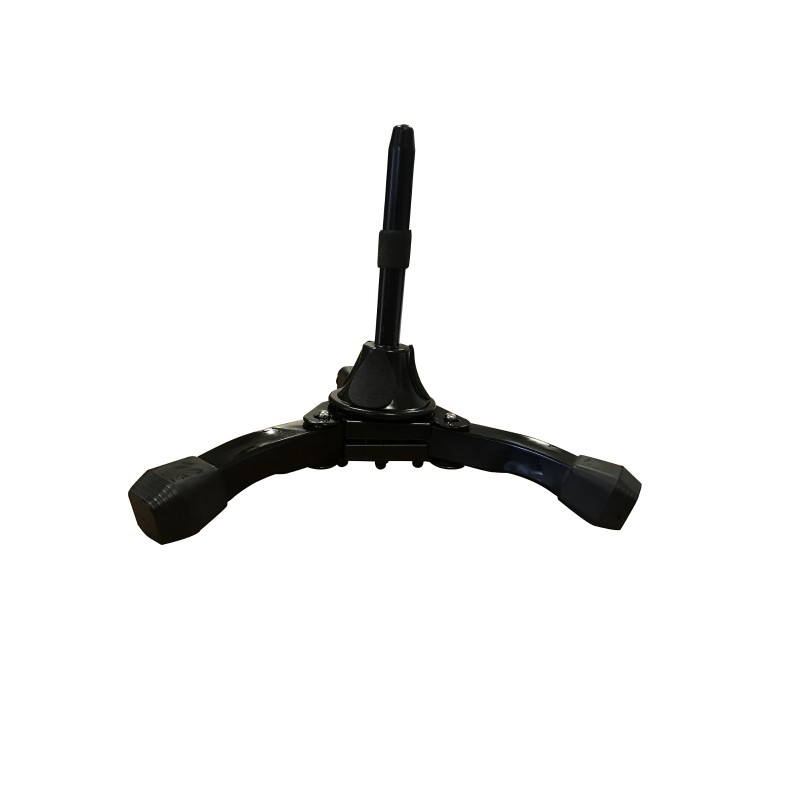 EXTREME CFS-42 STAND PROFESSIONALE IN METALLO PER CLARINETTO SUPPORTO RICHIUDIBILE SMONTABILE IN DUE PEZZI COLORE NERO