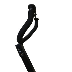 EXTREME SS60 SAX SUPPORTO FIATI DA TERRA STAND PER SASSOFONO CON BASE ROBUSTA RINFORZATA COLORE NERO