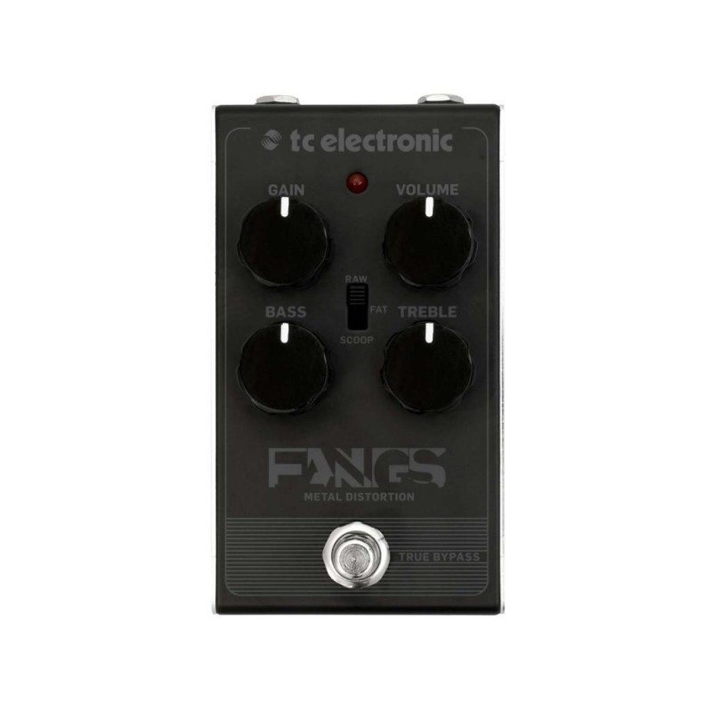 TC ELECTRONIC FANGS METAL DISTORTION EFFETTO DISTORSIONE A PEDALE PER CHITARRA