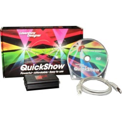 PANGOLIN QUICKSHOW 3.0 FB3 QS SOFTWARE PROFESSIONALE CONTROLLO LASER + SUPPORTO DMX 512