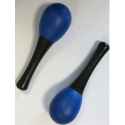 EXTREME DP14 COPPIA MARACAS IN PLASTICA COLORE BLU