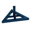 EXTREME SMS1 SUPPORTO MONITOR DA STUDIO STAND STUDIO CASSE DA STUDIO REGOLABILE CON BASE TRIANGOLARE ROBUSTO