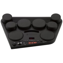 YAMAHA DD-75 PERCUSSIONE MULTIPAD BATTERIA ELETTRONICA 8 PAD ELETTRONICI + MIDI + MP3 + AUX + DUE PEDALI COLORE NERO