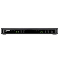 SHURE BLX188E/CVL SISTEMA MICROFONO WIRELESS 2 CANALI 2 BODYPACK + 2 LAVALIER