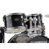 YAMAHA RYDEEN STANDARD BLACK GLITTER BATTERIA ACUSTICA CON HARDWARE + PIATTI PAISTE 101 COLORE NERO GLITTER