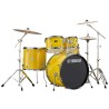 YAMAHA RYDEEN STANDARD MELLOW YELLOW BATTERIA ACUSTICA GIALLA CON HARDWARE + PIATTI PAISTE 101 COLORE GIALLO