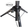 EXTREME DS1 SGABELLO PER BATTERIA E TASTIERA PROFESSIONALE IN ALLUMINIO SMONTABILE IN DUE PEZZI