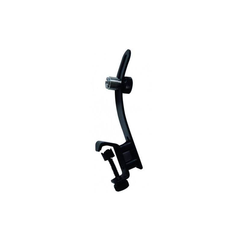 EXTREME SS1DRUM SUPPORTO CLAMP A PINZA PER MICROFONO BATTERIA REGOLABILE ED ORIENTABILE