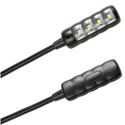 ADAM HALL SLED1-ULTRAUSB LAMPADA LED USB A COLLO D'OCA 4 LEDS COB ULTRA LUMINOSI