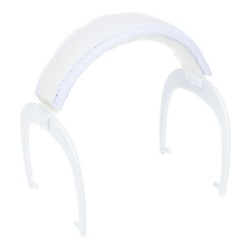 EXTREME ISOLATION FASCIA IMBOTTITA DI RICAMBIO PER CUFFIE EX-25 / EX-29 / HP-25 COLORE BIANCO
