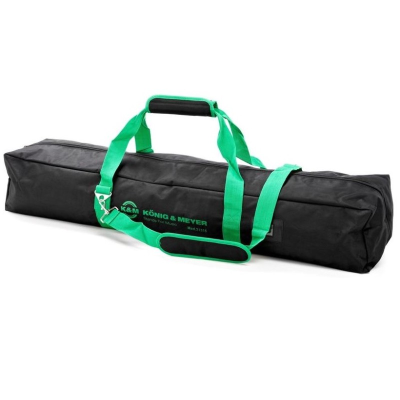 KONIG & MEYER 21315 BORSA PER 6 ASTE MICROFONICHE RESISTENTE ALL'ACQUA MANIGLIE IMBOTTITE + TASCA INTERNA