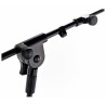 KONIG & MEYER 25600 ASTA MICROFONICA A GIRAFFA TELESCOPICA PROFESSIONALE COLORE NERO