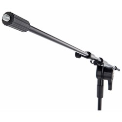 KONIG & MEYER 25600 ASTA MICROFONICA A GIRAFFA TELESCOPICA PROFESSIONALE COLORE NERO