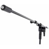 KONIG & MEYER 25600 ASTA MICROFONICA A GIRAFFA TELESCOPICA PROFESSIONALE COLORE NERO